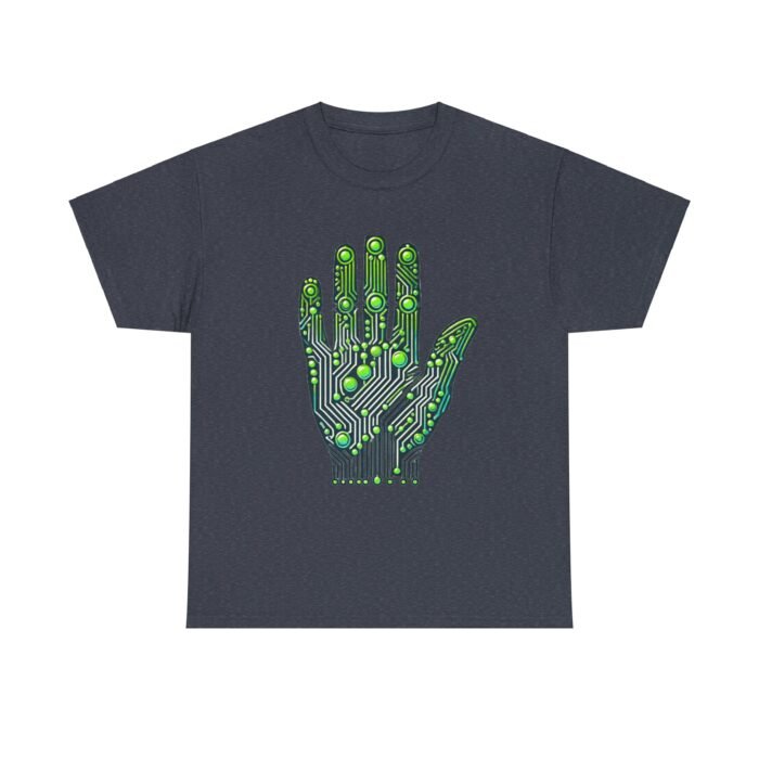 Circuit Hand Premium Cotton T-Shirt - Image 7