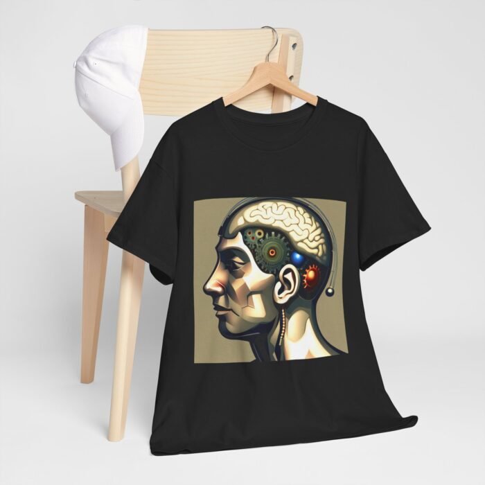 Mind-Machine Fusion Graphic Tee - Image 2