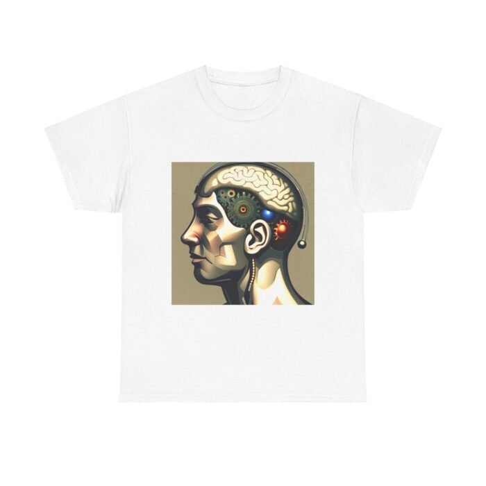 Mind-Machine Fusion Graphic Tee - Image 4