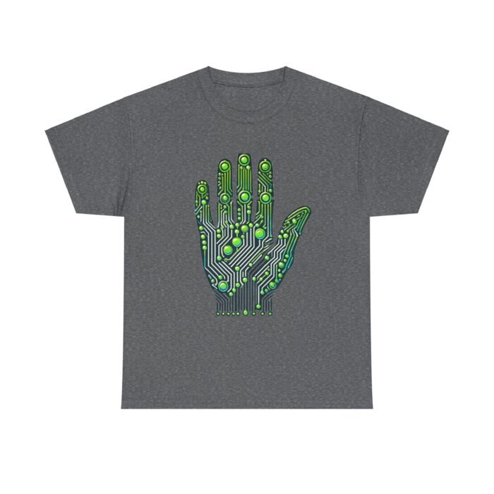 Circuit Hand Premium Cotton T-Shirt - Image 3