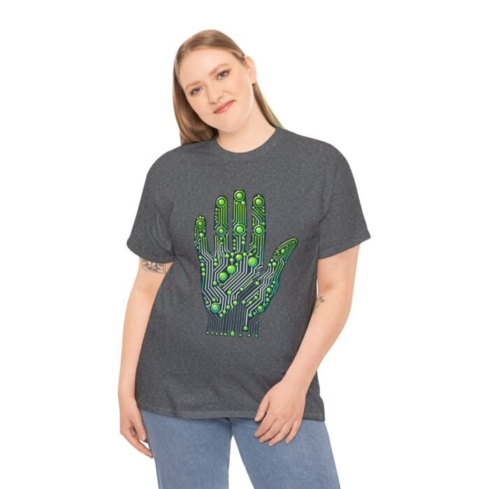 Circuit Hand Premium Cotton T-Shirt - Image 4