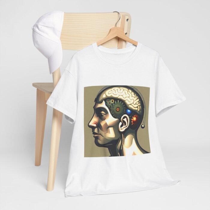 Mind-Machine Fusion Graphic Tee - Image 5