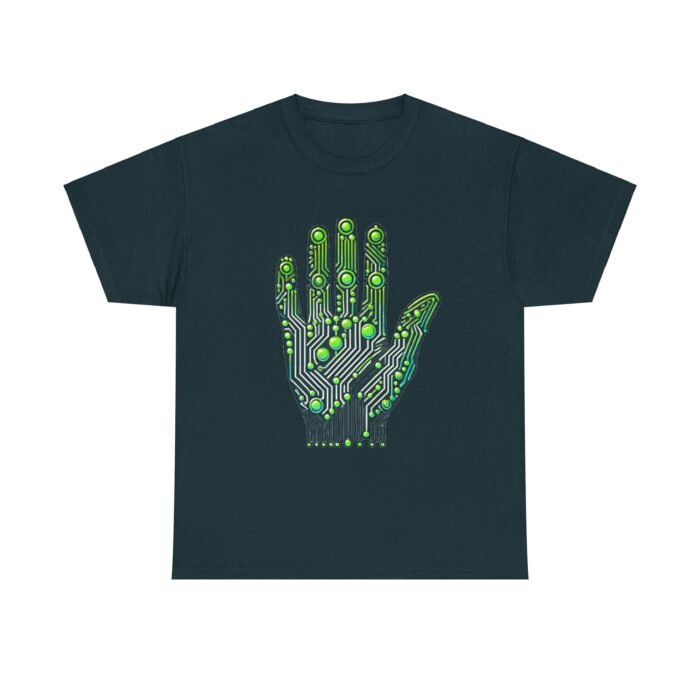 Circuit Hand Premium Cotton T-Shirt - Image 5