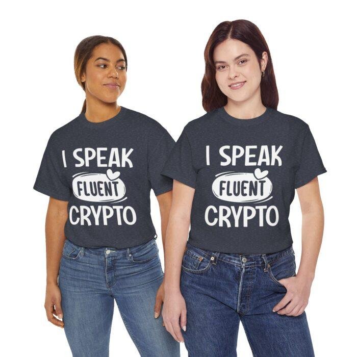 I Speak Fluent Crypto Unisex Heavy Cotton Tee - Perfect Gift for Tech Enthusiasts & Crypto Lovers - Image 10