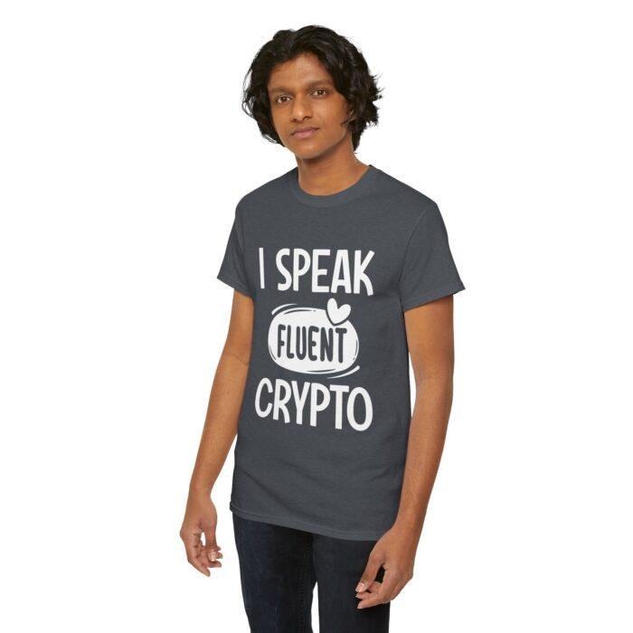 I Speak Fluent Crypto Unisex Heavy Cotton Tee - Perfect Gift for Tech Enthusiasts & Crypto Lovers - Image 8